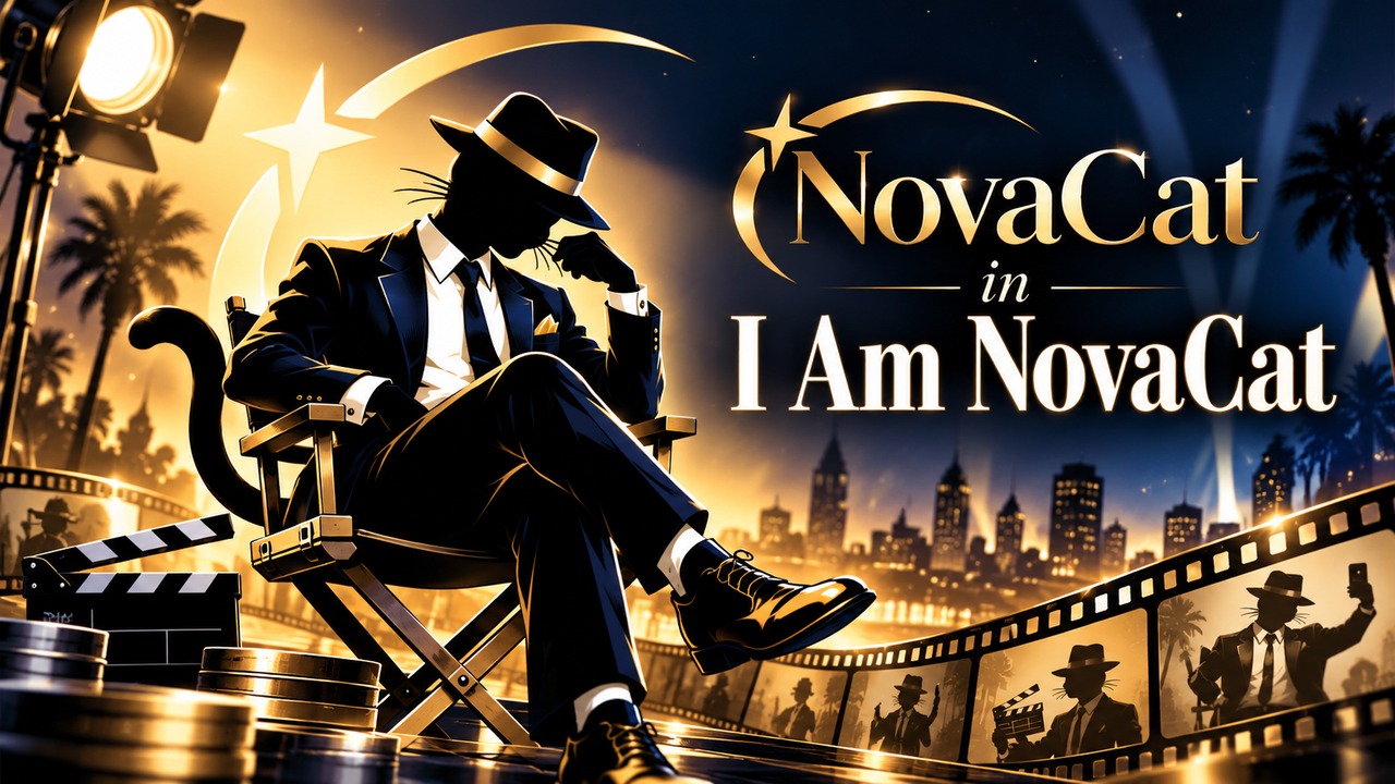 NovaCat in I Am NovaCat artwork