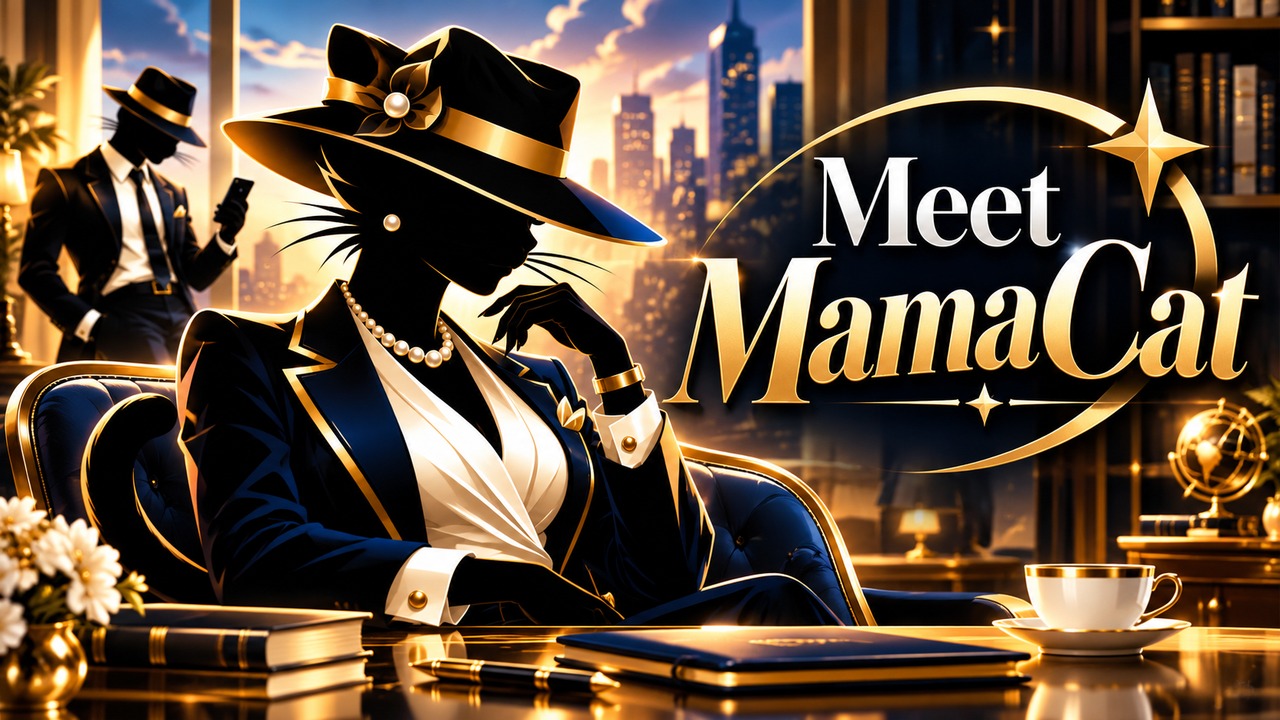 Meet MamaCat artwork
