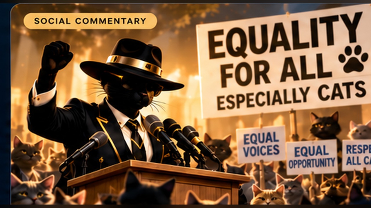 NovaCat Wants Equality for All — Especially Cats artwork